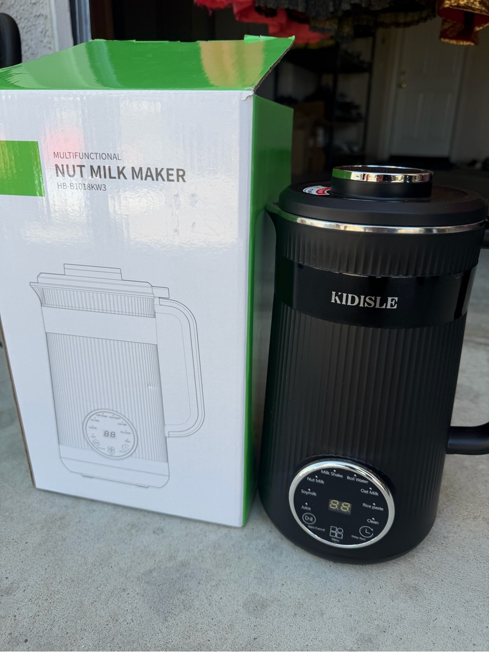 Black Nut Milk Maker – Multifunctional Plant Milk & Beverage Machine